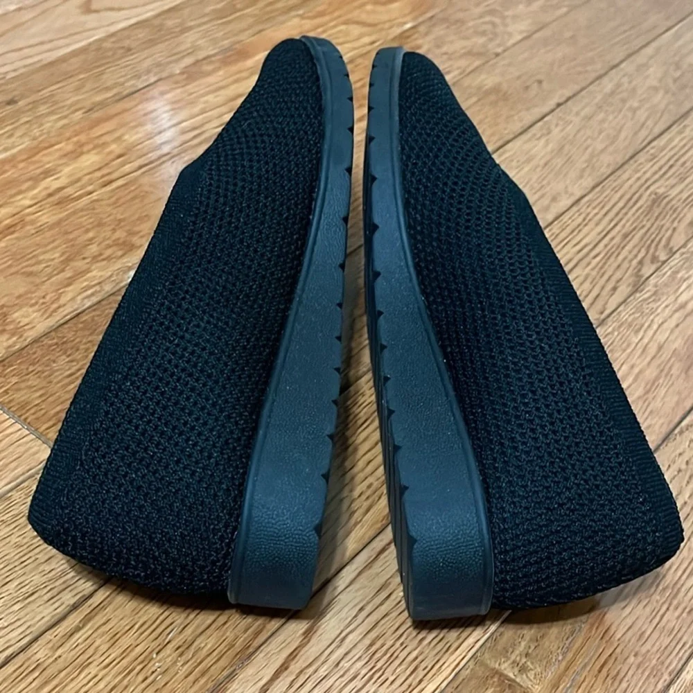 Eileen Fisher Heaven Stretch Knit Wedge Ballet Flat Sz 9.5